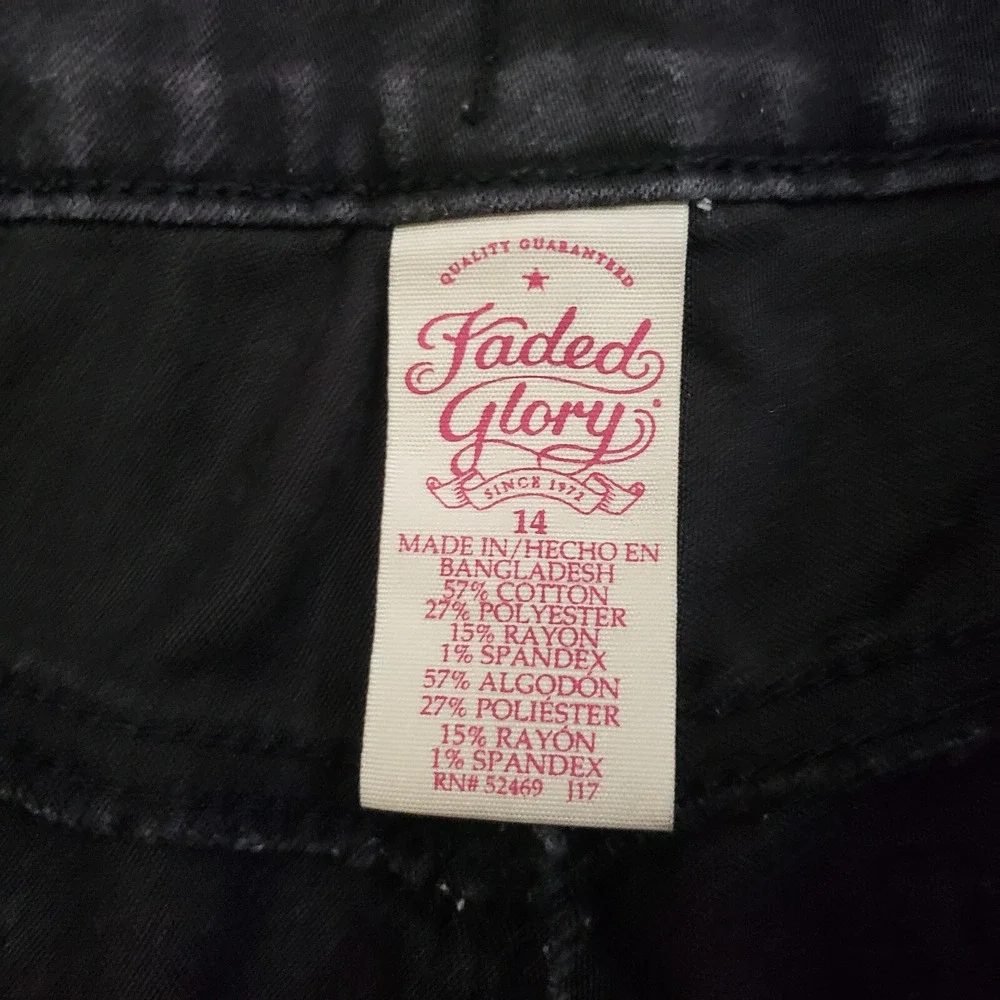 Faded Glory please note